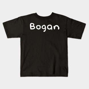 Handwritten Bogan Kids T-Shirt